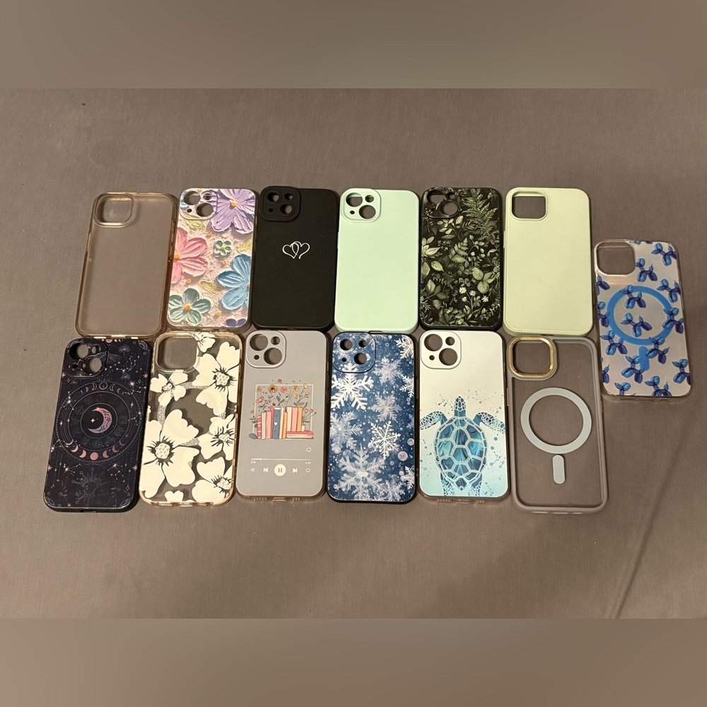 Assorted Phone Cases - Multi-Color Designs